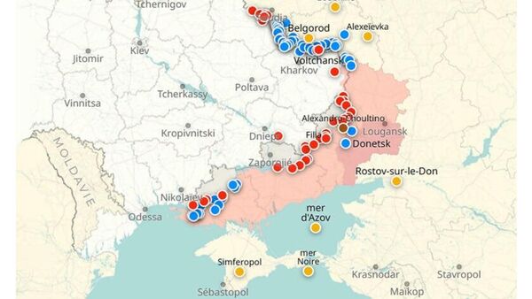 Situation dans la zone de l'opération militaire spéciale russe au 21 août - Sputnik Afrique