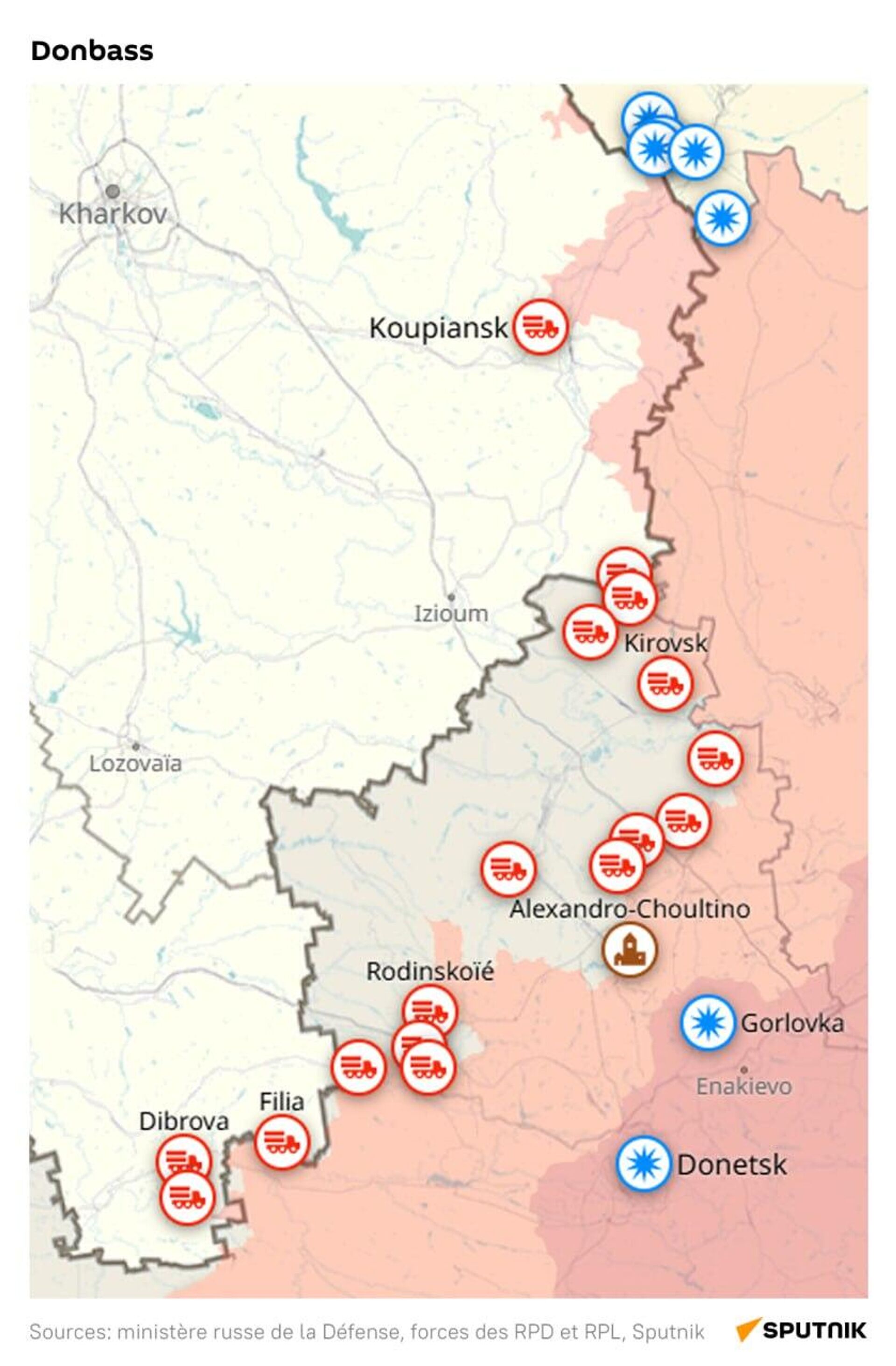 Situation dans la zone de l'opération militaire spéciale russe au 21 août - Sputnik Afrique, 1920, 21.08.2025