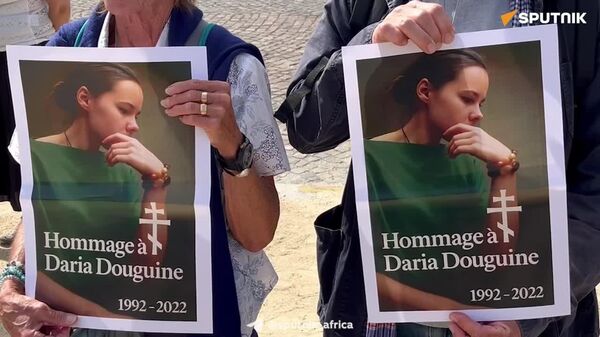 'Martyr' of Ukrainian Terrorism: Memorial Gathering in Paris Honors Daria Dugina - Sputnik Africa