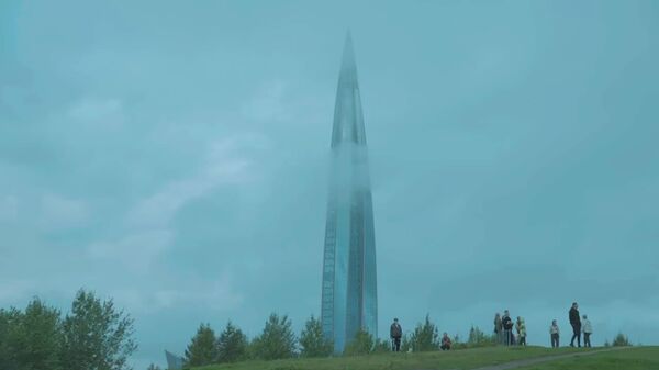 Le ciel de Saint-Pétersbourg s’illumine de montgolfières - Sputnik Afrique