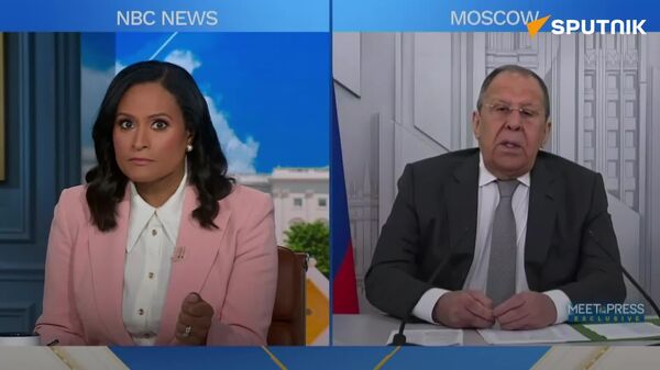 Russia has never targeted the civilian sites mentioned by the NBC host, Sergey Lavrov emphasized - Sputnik Africa