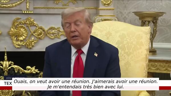 Trump aimerait rencontrer le dirigeant nord-coréen cette année, peut-être l'année prochaine - Sputnik Afrique