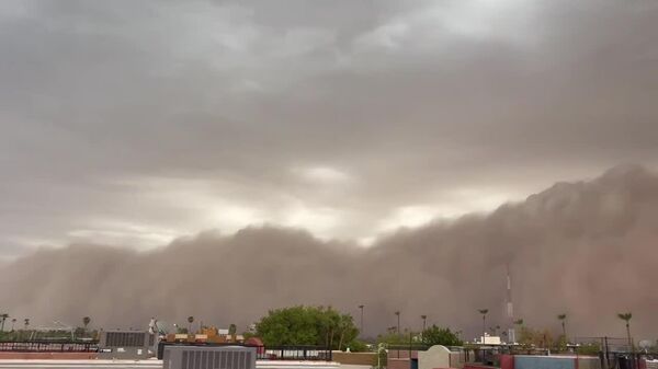 #viral Dust Storm Sweeps Across Arizona State, US - Sputnik Africa