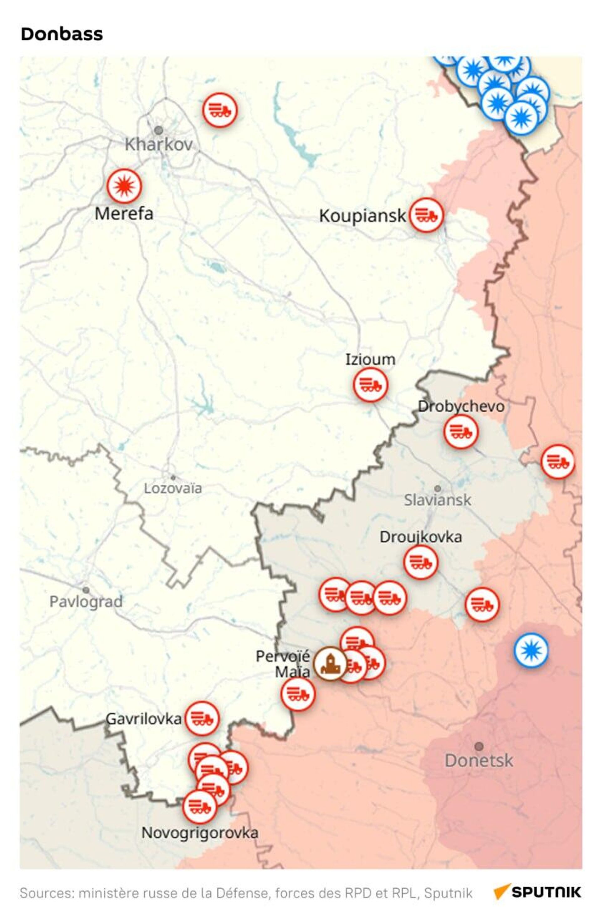 Situation dans la zone de l'opération militaire spéciale russe au 27 août - Sputnik Afrique, 1920, 27.08.2025