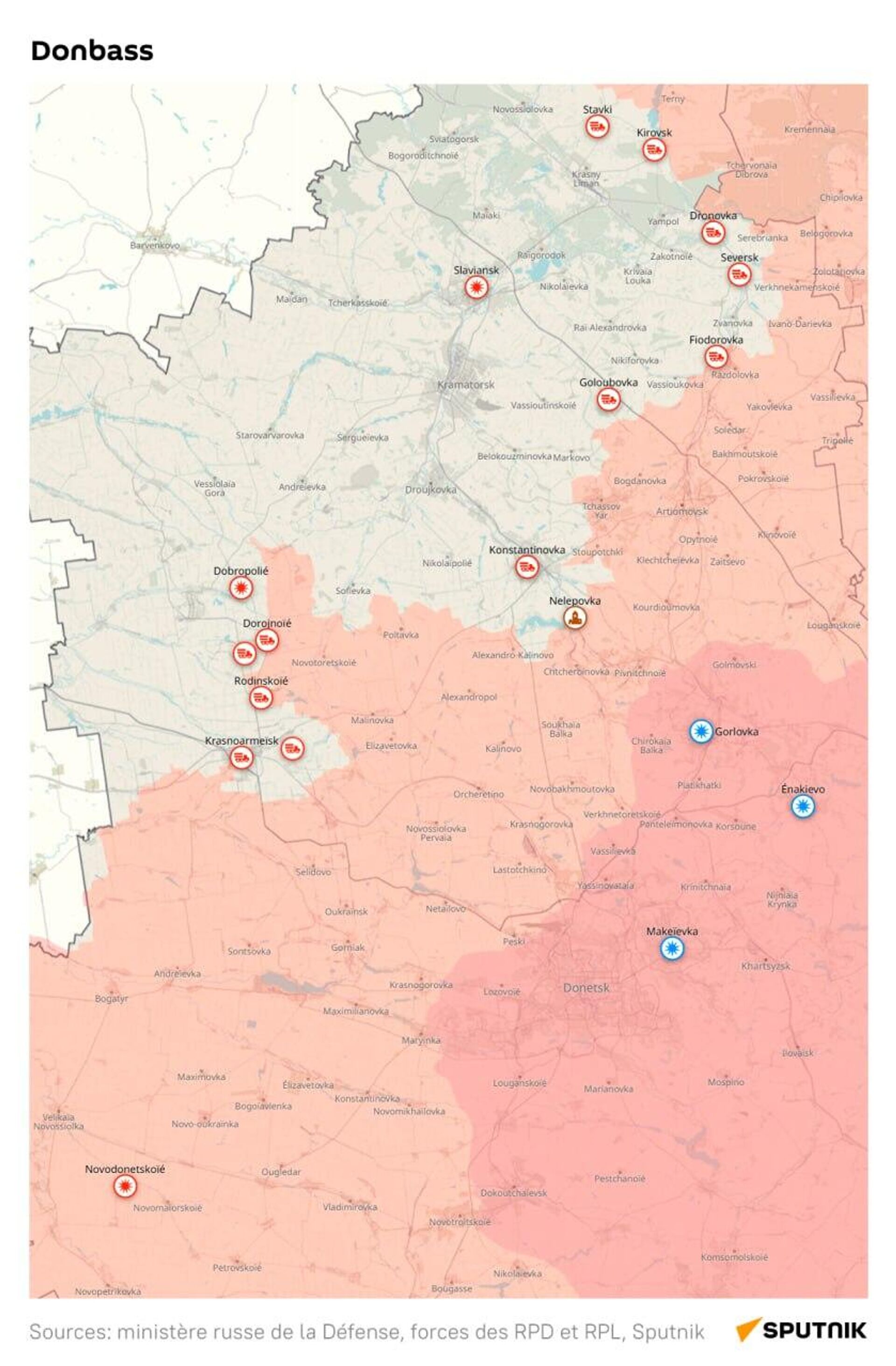 Situation dans la zone de l'opération militaire spéciale russe au 28 août - Sputnik Afrique, 1920, 28.08.2025