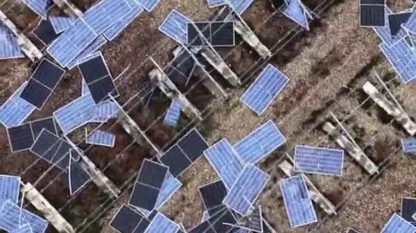 #viral | Tornado Completely Destroys Photovoltaic Installation in Italy - Sputnik Africa