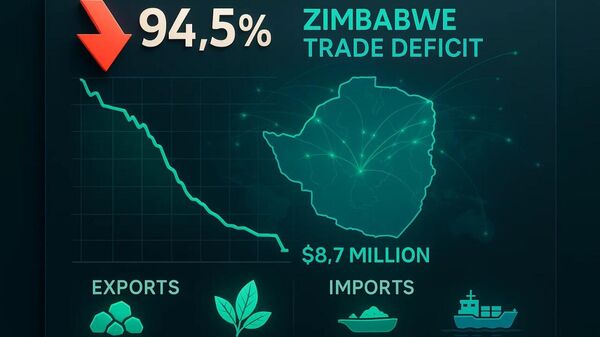 Zimbabwe's Trade Deficit Dramatically Improves in July, Dropping 94 - Sputnik Africa