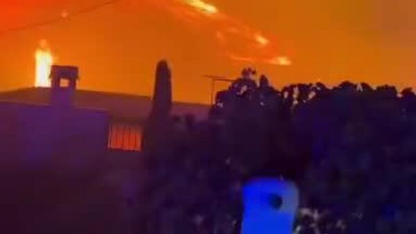#viral | Massive Forest Fire Sweeps Through Lubrín and Bédar in Spain - Sputnik Africa