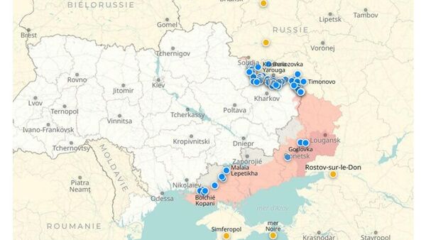 Situation dans la zone de l'opération militaire spéciale russe au 29 août - Sputnik Afrique