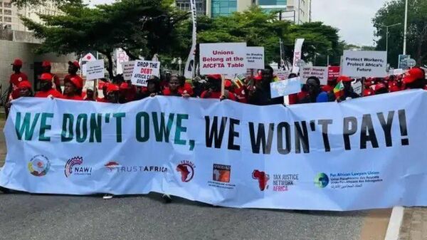 Trade Unions Rally in Ghana to Demand Debt Write-off for African Countries: Reports - Sputnik Africa