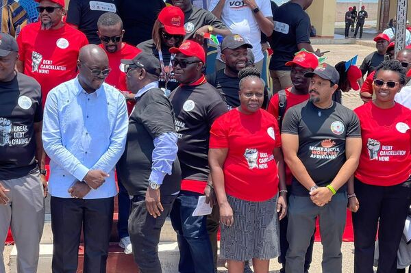Trade Unions Rally in Ghana to Demand Debt Write-off for African Countries: Reports Trade Unions Rally in Ghana to Demand Debt Write-off for African Countries: Reports - Sputnik Africa