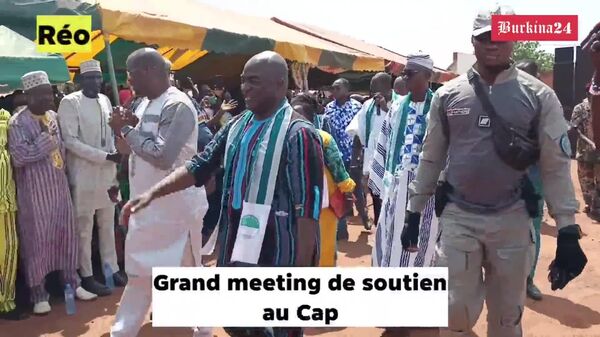 Un meeting en soutien à Ibrahim Traoré s'est tenu à Réo - Sputnik Afrique