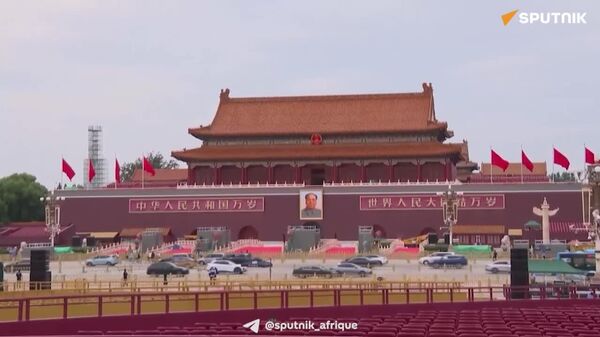 Pékin se prépare au défilé célébrant les 80 ans de la fin de la Seconde Guerre mondiale - Sputnik Afrique