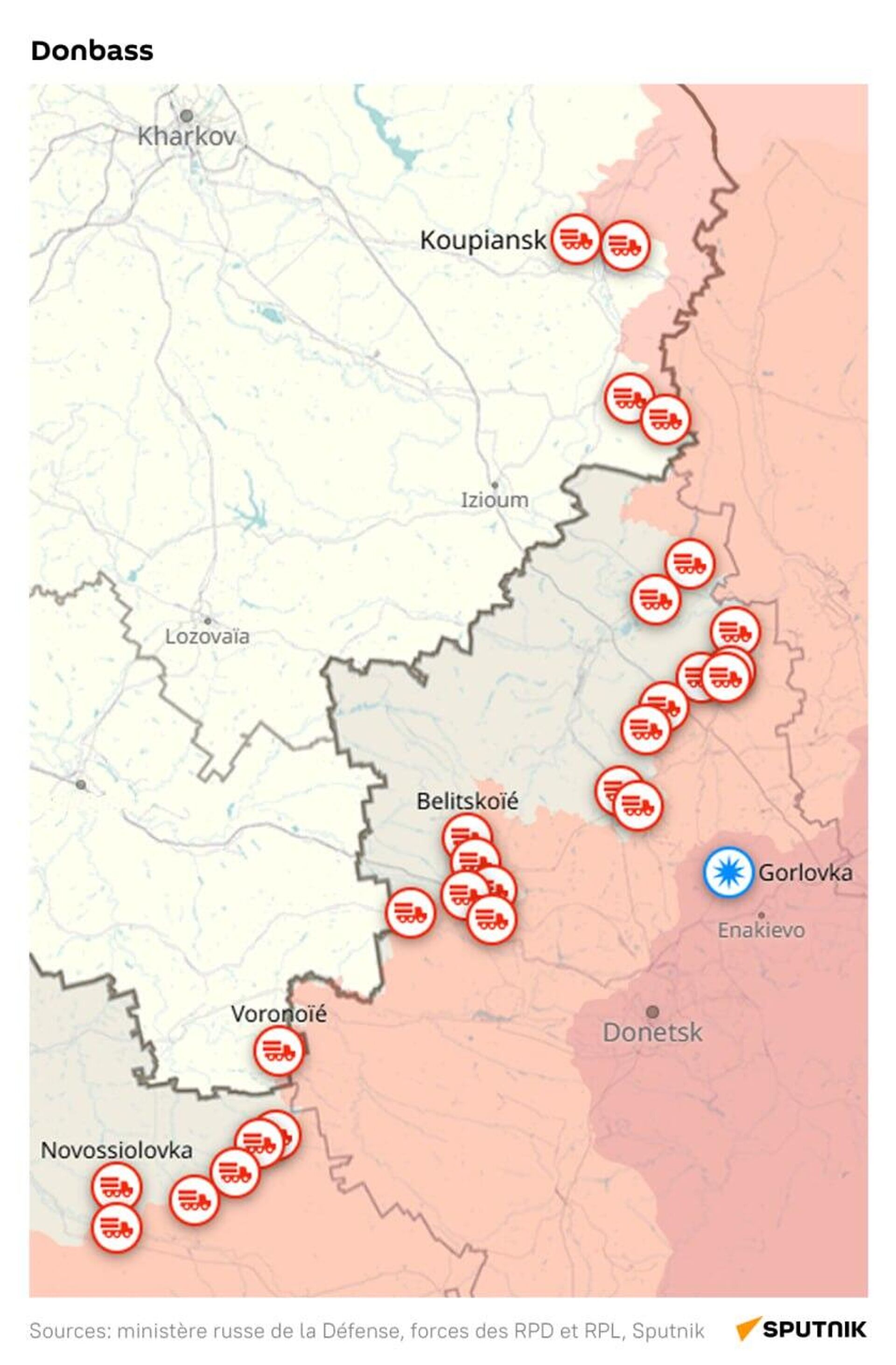 Situation dans la zone de l'opération militaire spéciale russe au 1er septembre - Sputnik Afrique, 1920, 02.09.2025