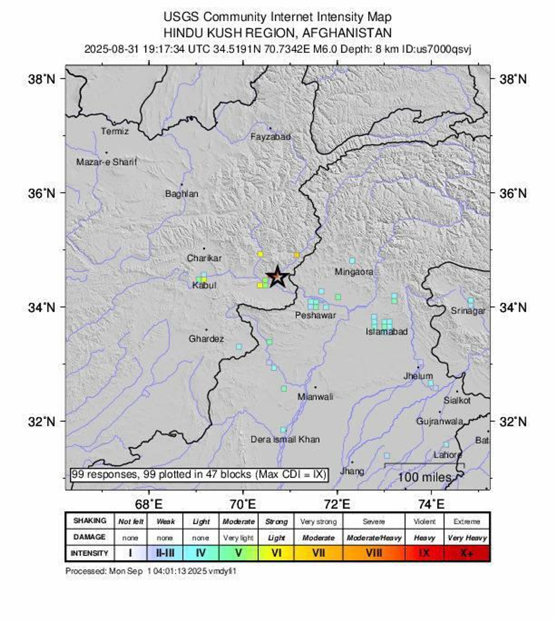 Afghanistan Earthquake Kills At Least 812, Over 2800 Injured, Reports Say Afghanistan Earthquake Kills At Least 812, Over 2800 Injured, Reports Say - Sputnik Africa, 1920, 02.09.2025