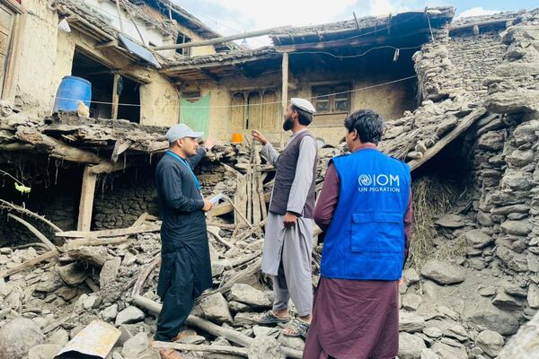 Le séisme en Afghanistan a fait plus de 1 - Sputnik Afrique