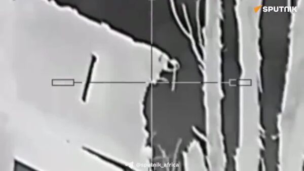 Russian Military Destroyed Ukrainian Hexacopter in DPR Using Drone Interceptor - Sputnik Africa