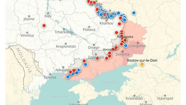 Situation dans la zone de l'opération militaire spéciale russe au 2 septembre - Sputnik Afrique