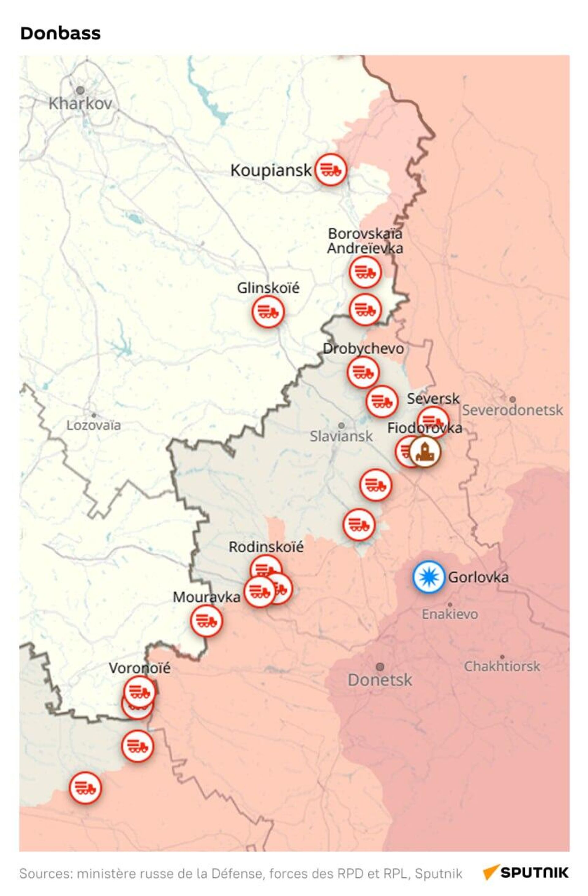 Situation dans la zone de l'opération militaire spéciale russe au 2 septembre - Sputnik Afrique, 1920, 02.09.2025