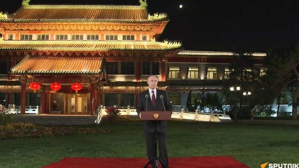 Putin Holds Press Conference at the Conclusion of His Visit to China - Sputnik Africa