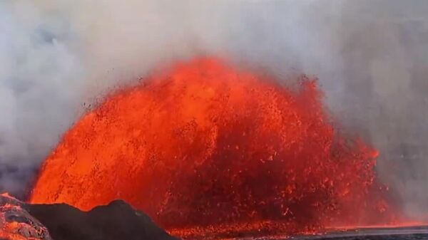 Spectacle de feu à Hawaï - Sputnik Afrique