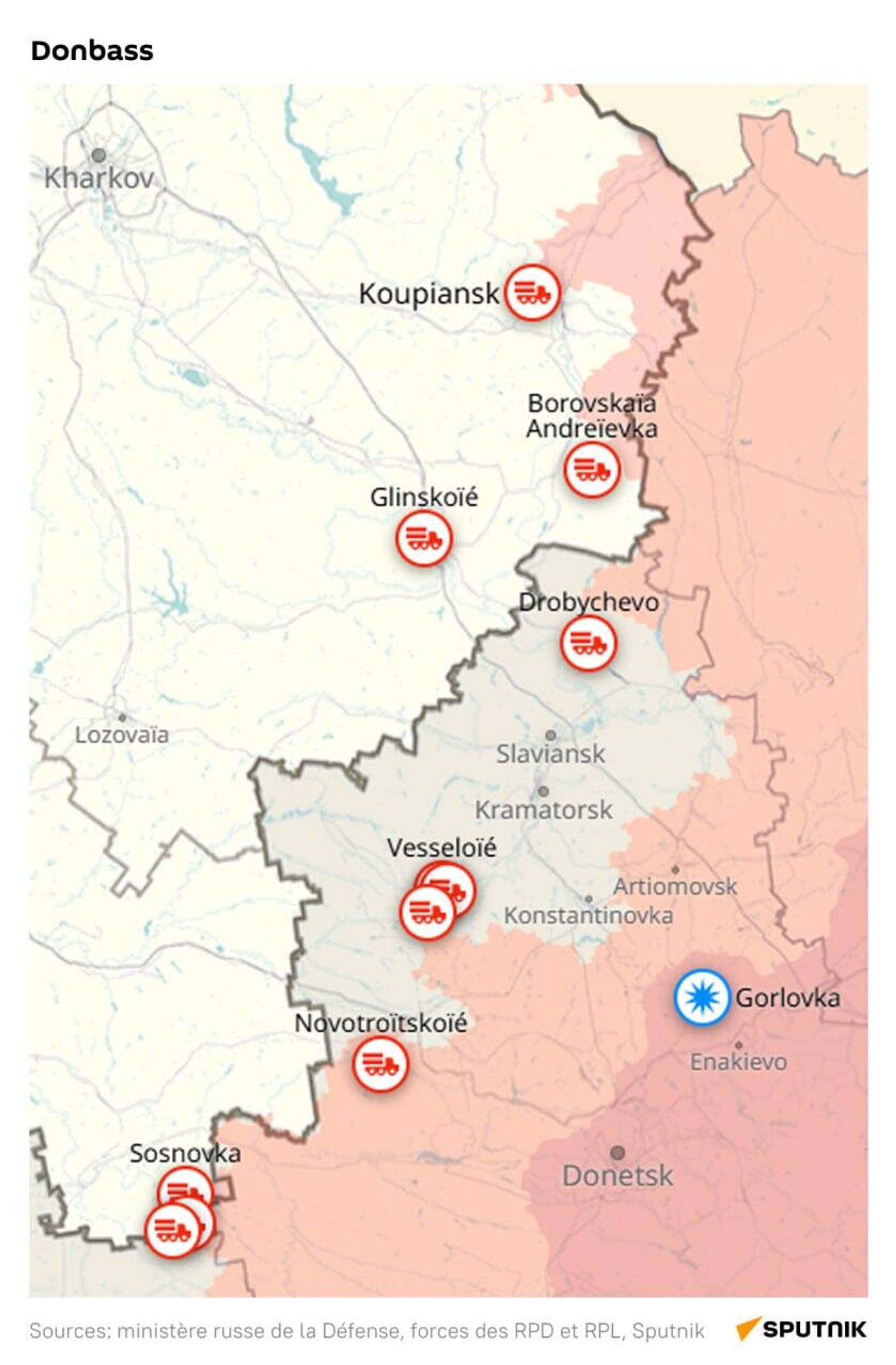 Situation dans la zone de l'opération militaire spéciale russe au 3 septembre - Sputnik Afrique, 1920, 03.09.2025