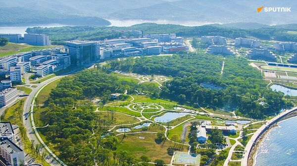 Un grand centre d'affaires en construction dans l'Extrême-Orient russe attirera les sociétés étrangères qui reviennent en Russie Un grand centre d'affaires en construction dans l'Extrême-Orient russe attirera les sociétés étrangères qui reviennent en Russie - Sputnik Afrique