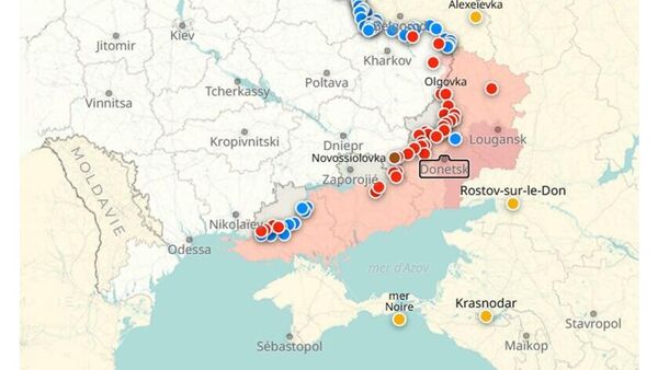 Situation dans la zone de l'opération militaire spéciale russe au 4 septembre Situation dans la zone de l'opération militaire spéciale russe au 4 septembre - Sputnik Afrique