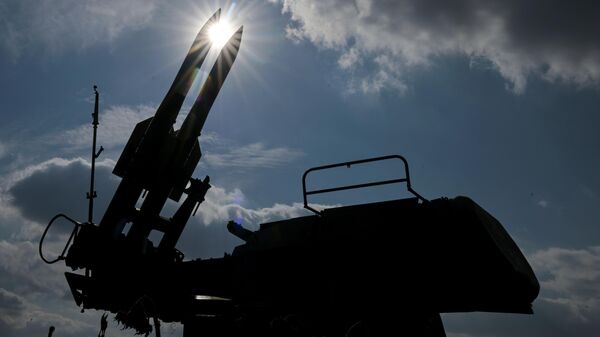 A Buk-M2 surface-to-air missile system  - Sputnik Africa