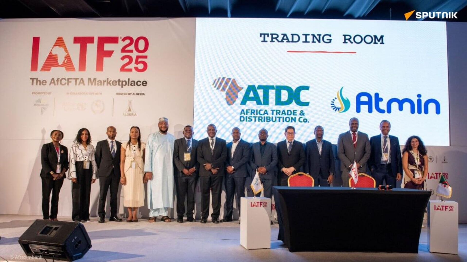 Les échanges intra-africains davantage confortés grâce à la Société africaine du Commerce et de la Distribution Les échanges intra-africains davantage confortés grâce à la Société africaine du Commerce et de la Distribution - Sputnik Afrique, 1920, 06.09.2025