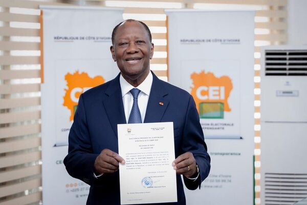 Présidentielle en Côte d'Ivoire: Gbagbo et Thiam écartés, Ouattara autorisé à se représenter - Sputnik Afrique