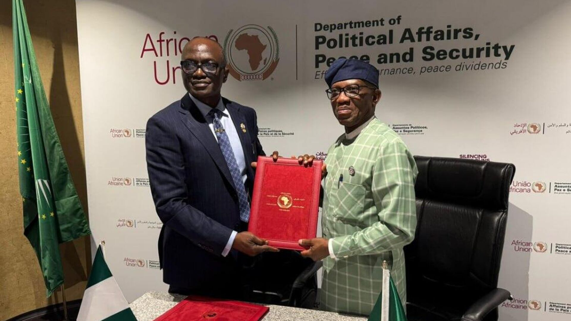 Shielding Africa Together: AU & Nigeria Launch Counter-Terror Alliance, Statement Says Shielding Africa Together: AU & Nigeria Launch Counter-Terror Alliance, Statement Says - Sputnik Africa, 1920, 09.09.2025