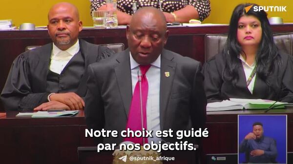 Pretoria ne pliera pas le genou dans les négociations commerciales avec Washington, assure Ramaphosa - Sputnik Afrique