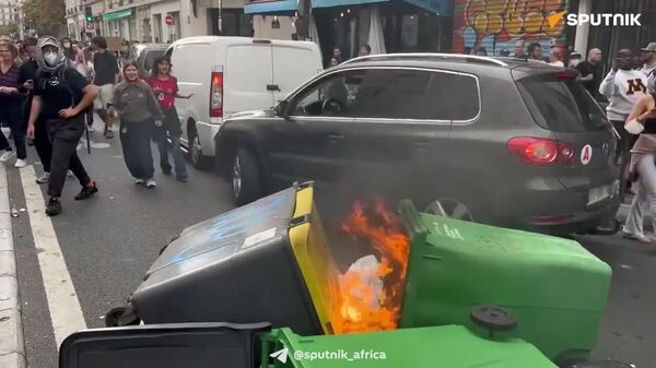 Fierce March is Making Waves on Boulevard de Sebastopol in Heart of Paris - Sputnik Africa