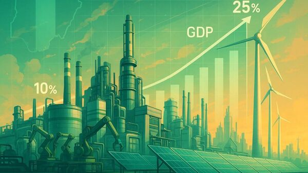 Nigeria Aims to Boost Industrial Contribution to GDP From 10% to 25% by 2035, Says Minister - Sputnik Africa