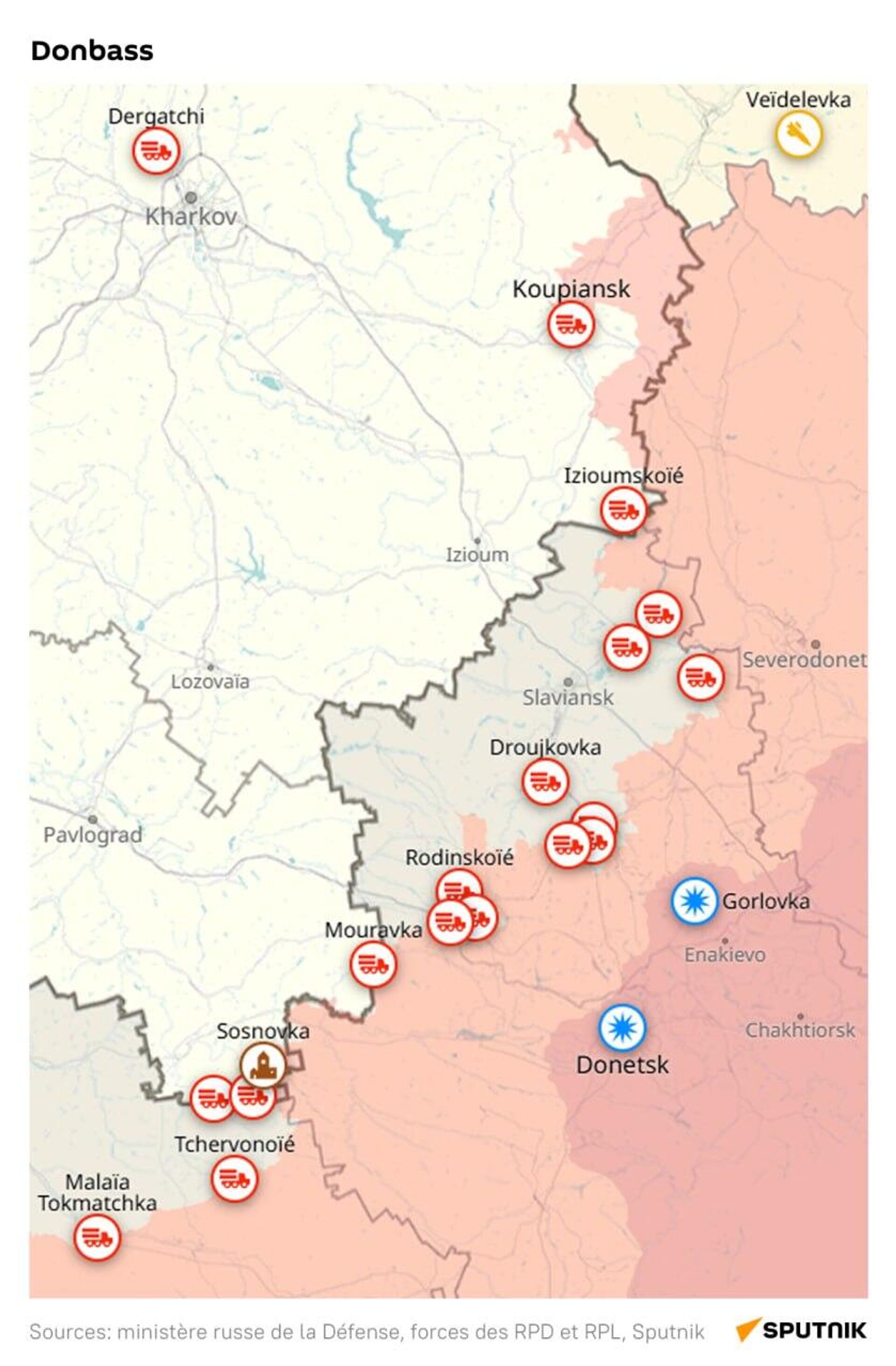 Situation dans la zone de l'opération militaire spéciale russe au 11 septembre - Sputnik Afrique, 1920, 11.09.2025