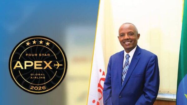 Ethiopian Airlines Earns 2026 APEX Four-Star Global Airline Recognition - Sputnik Africa