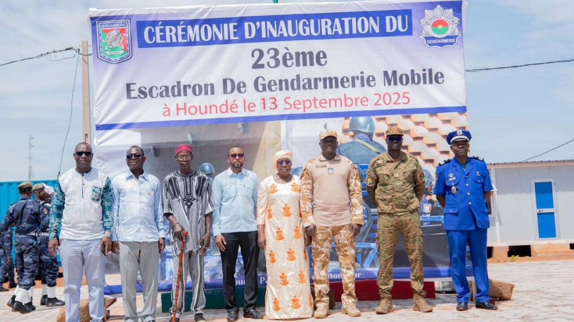 Burkina Faso Inaugurates Barracks for Mobile Gendarmerie Squadron Burkina Faso Inaugurates Barracks for Mobile Gendarmerie Squadron - Sputnik Africa, 1920, 14.09.2025