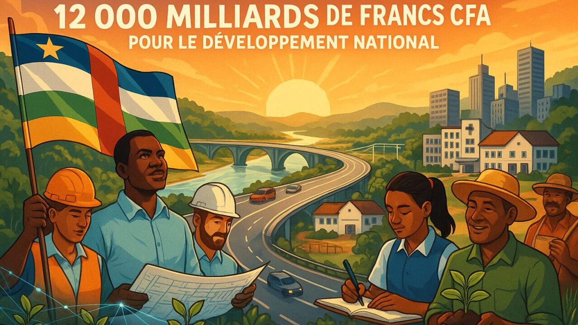 La Centrafrique veut mobiliser 12 La Centrafrique veut mobiliser 12 - Sputnik Afrique, 1920, 14.09.2025