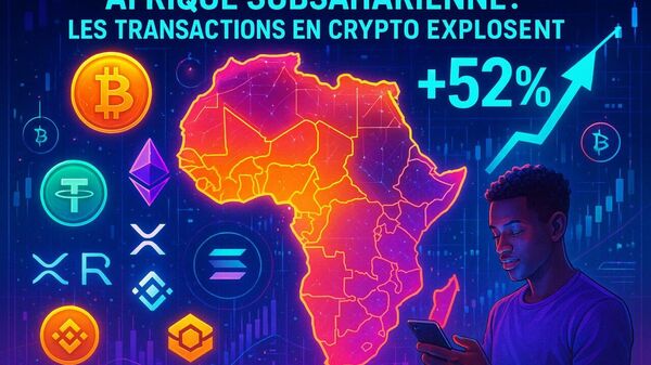 L'Afrique subsaharienne sur le podium des régions les plus dynamiques du monde en matière de cryptomonnaies - Sputnik Afrique