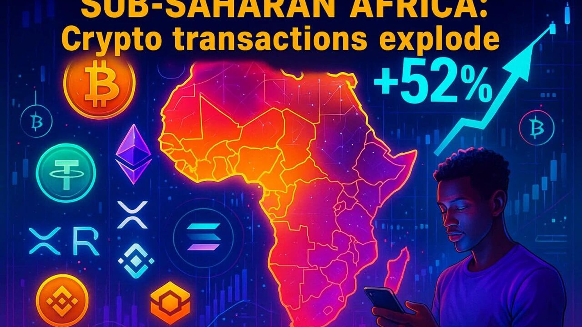 Sub-Saharan Africa Among World's Most Dynamic Regions for Cryptocurrencies Sub-Saharan Africa Among World's Most Dynamic Regions for Cryptocurrencies - Sputnik Africa, 1920, 14.09.2025