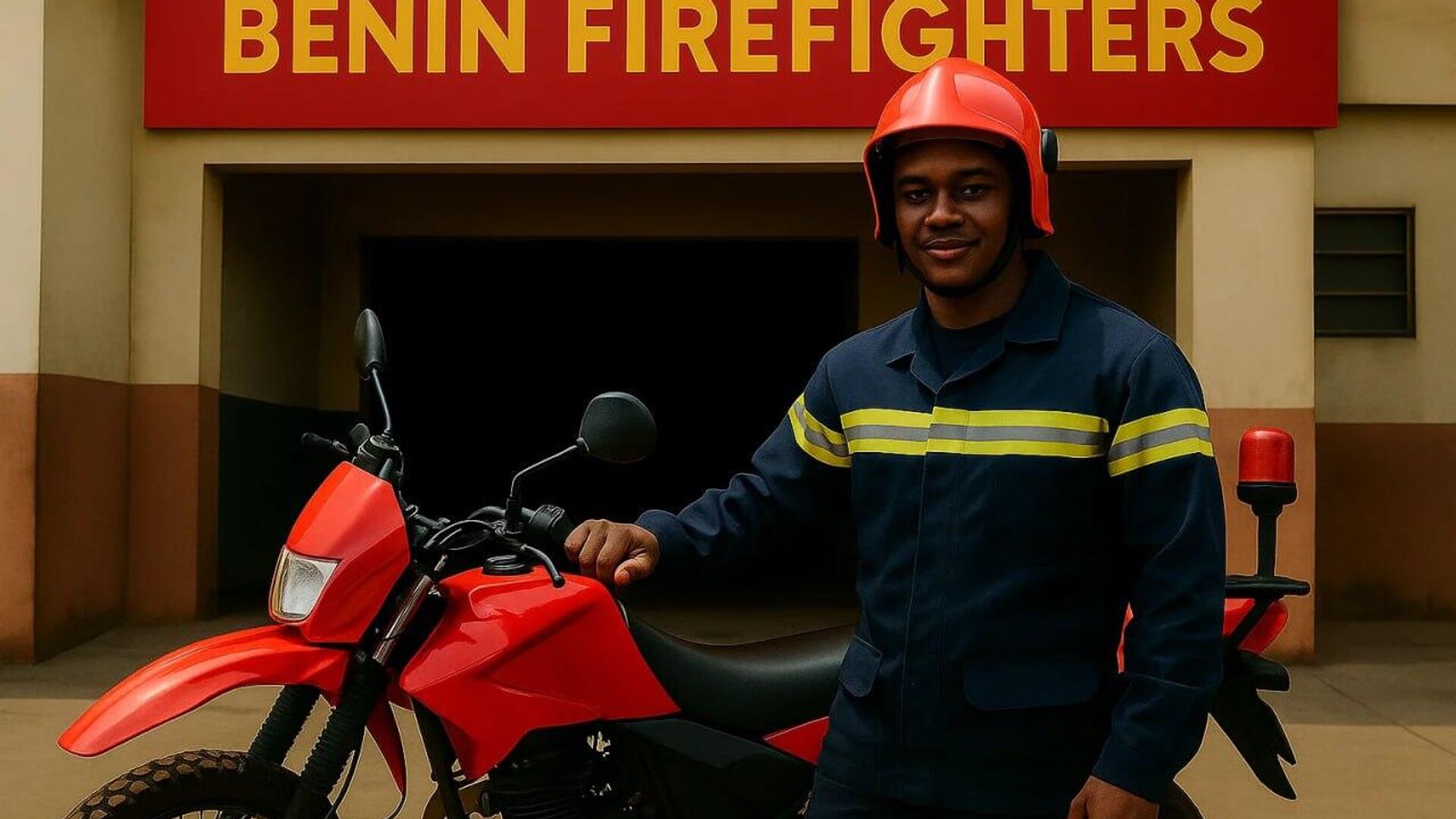 Fake Firefighter Busted in Benin With Stolen Motorcycle Fake Firefighter Busted in Benin With Stolen Motorcycle - Sputnik Africa, 1920, 14.09.2025