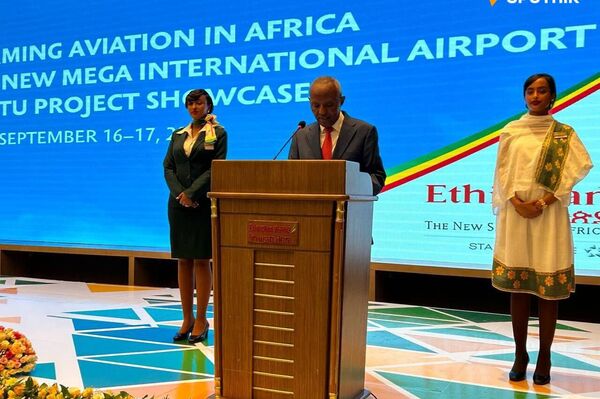 Ethiopian Airlines Unveils Mega Bishoftu Airport Plan to Stakeholders, Sputnik Africa Correspondent Reports Ethiopian Airlines Unveils Mega Bishoftu Airport Plan to Stakeholders, Sputnik Africa Correspondent Reports - Sputnik Africa