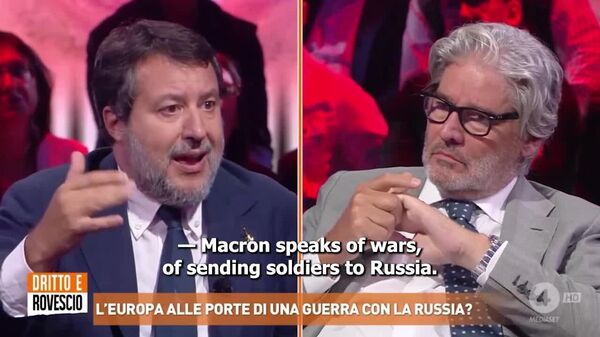 ‘If Macron Wants to Go to Russia, He Can Go, We Won’t:’ Italian Deputy PM Criticizes France's Warmongering - Sputnik Africa
