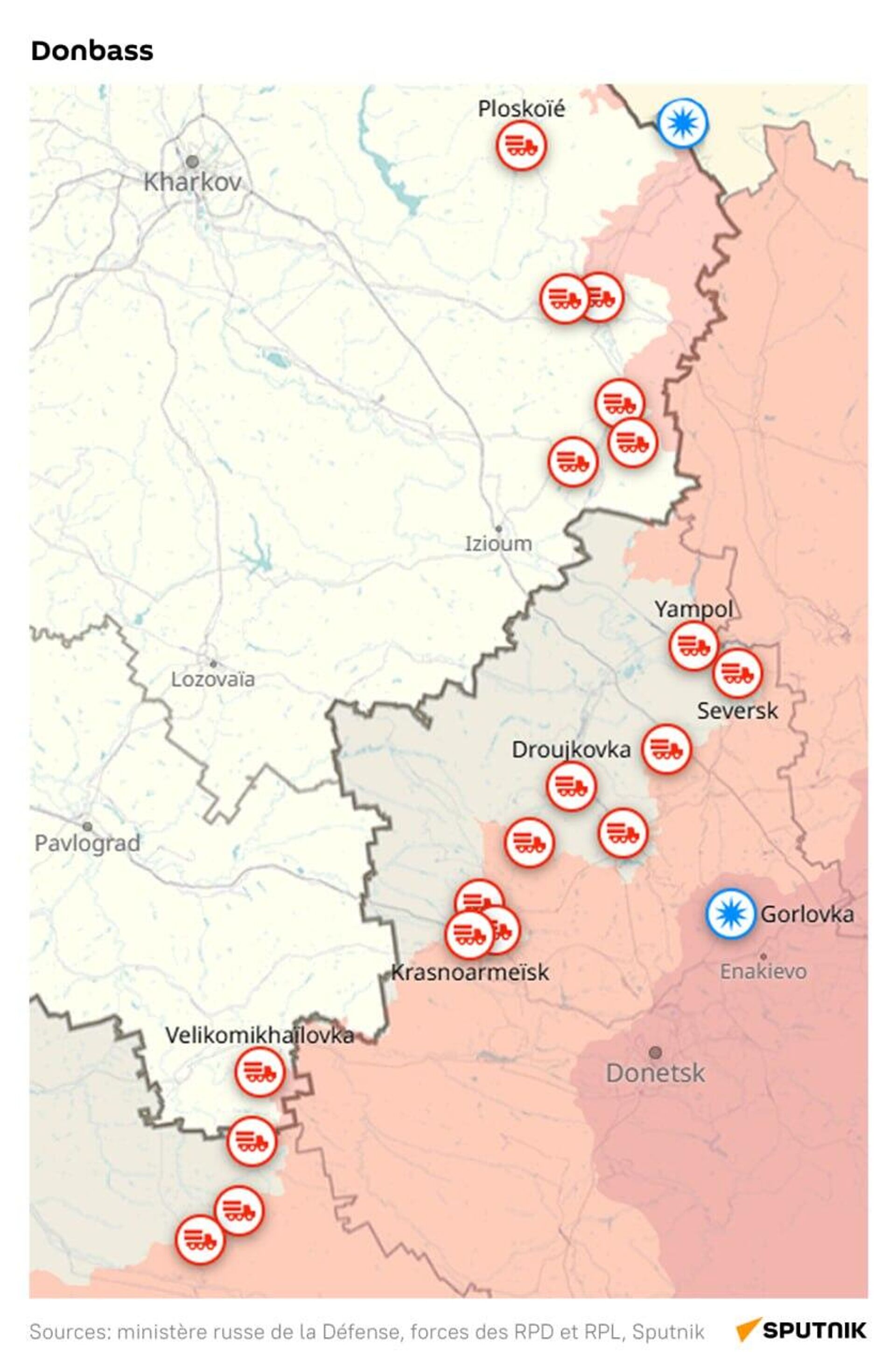 Situation dans la zone de l'opération militaire spéciale russe au 16 septembre - Sputnik Afrique, 1920, 16.09.2025