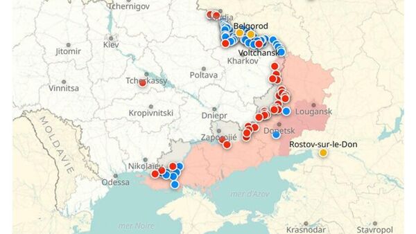 Situation dans la zone de l'opération militaire spéciale russe au 17 septembre - Sputnik Afrique