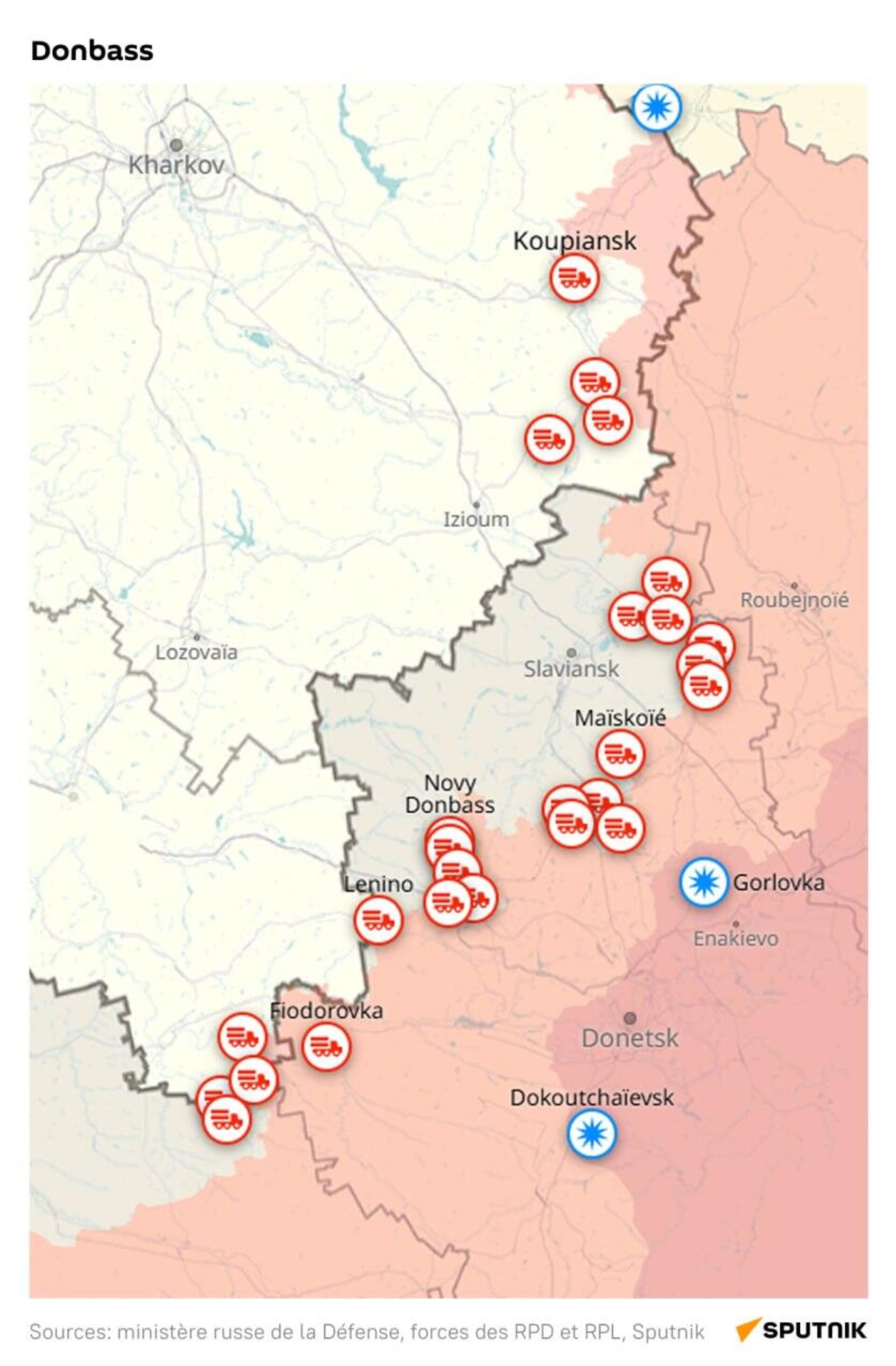 Situation dans la zone de l'opération militaire spéciale russe au 17 septembre - Sputnik Afrique, 1920, 17.09.2025