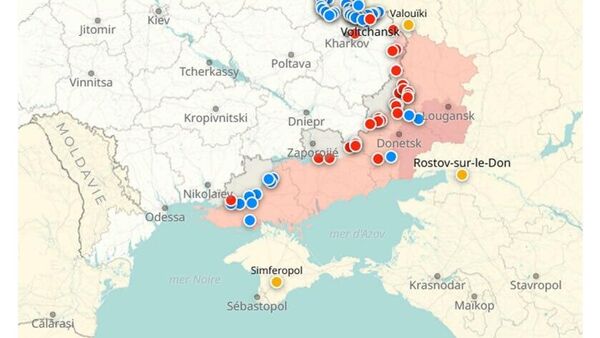 Situation dans la zone de l'opération militaire spéciale russe au 18 septembre - Sputnik Afrique