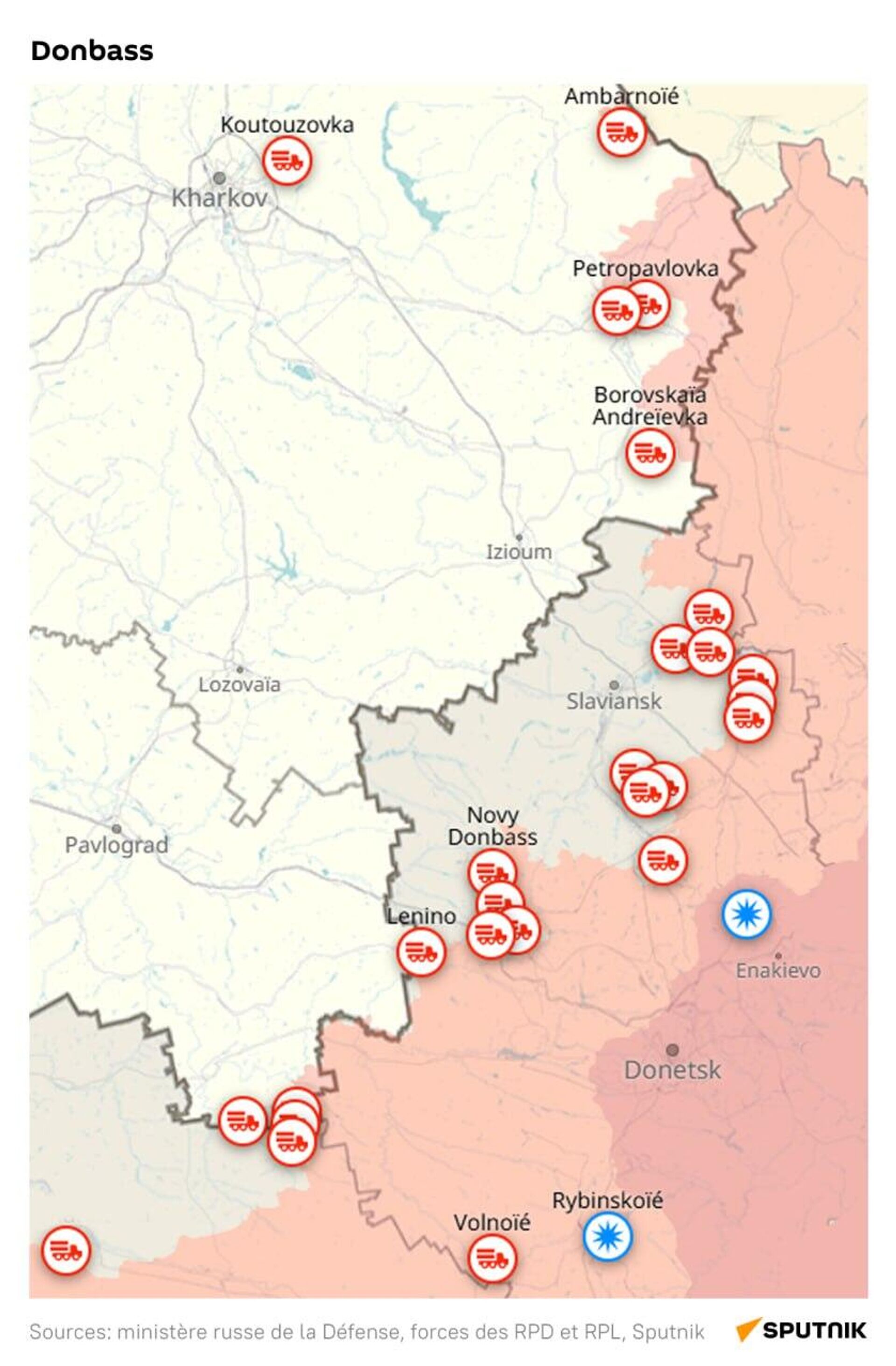 Situation dans la zone de l'opération militaire spéciale russe au 18 septembre - Sputnik Afrique, 1920, 18.09.2025
