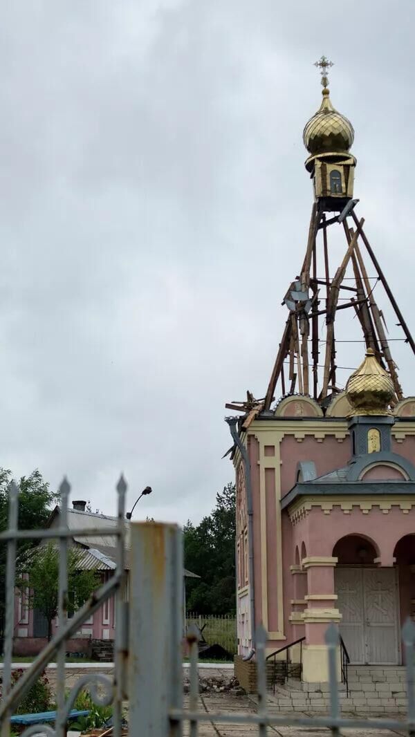 Churches destroyed during the fighting in Donetsk. Churches destroyed during the fighting in Donetsk. - Sputnik Africa